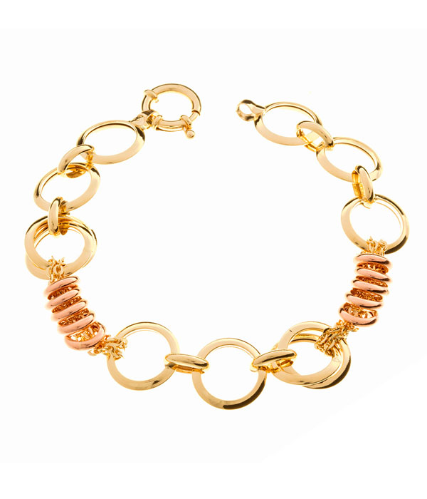 Pulseira de ouro amarelo 18K