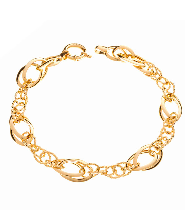 Pulseira de ouro amarelo 18K