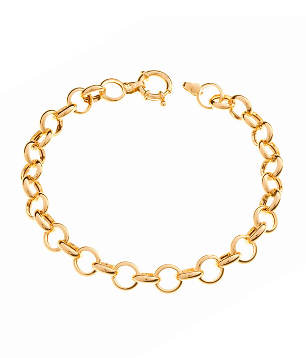 Corrente de ouro amarelo 18K Linha "Portuguesa"