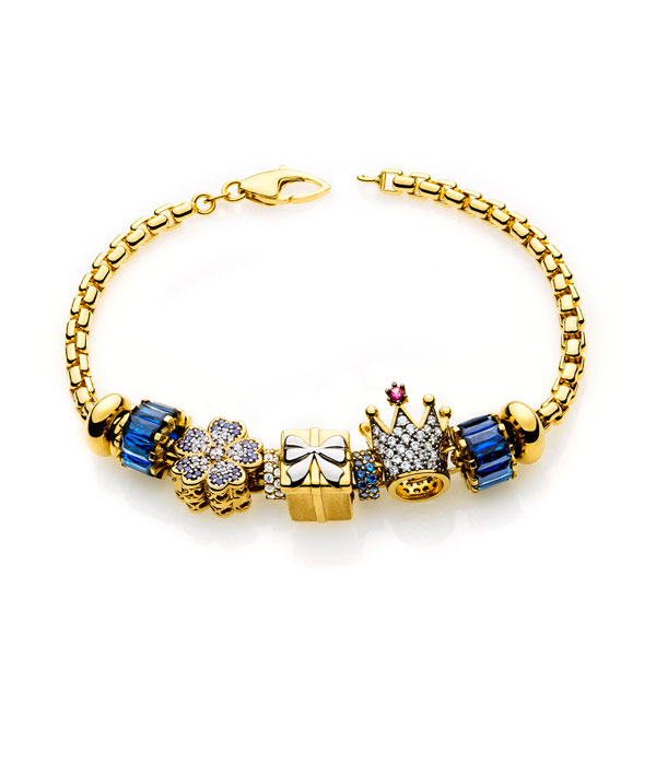 Pulseira de ouro amarelo 18K