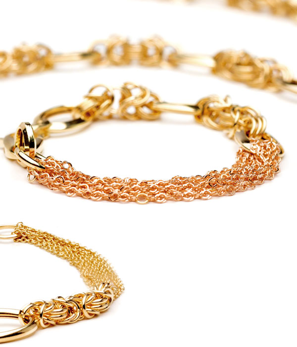 Pulseira de ouro amarelo 18K