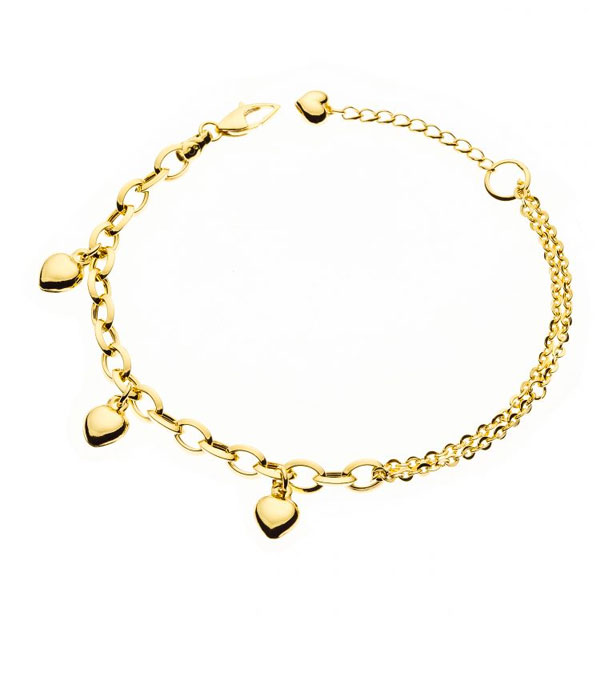 Pulseira de ouro amarelo 18K