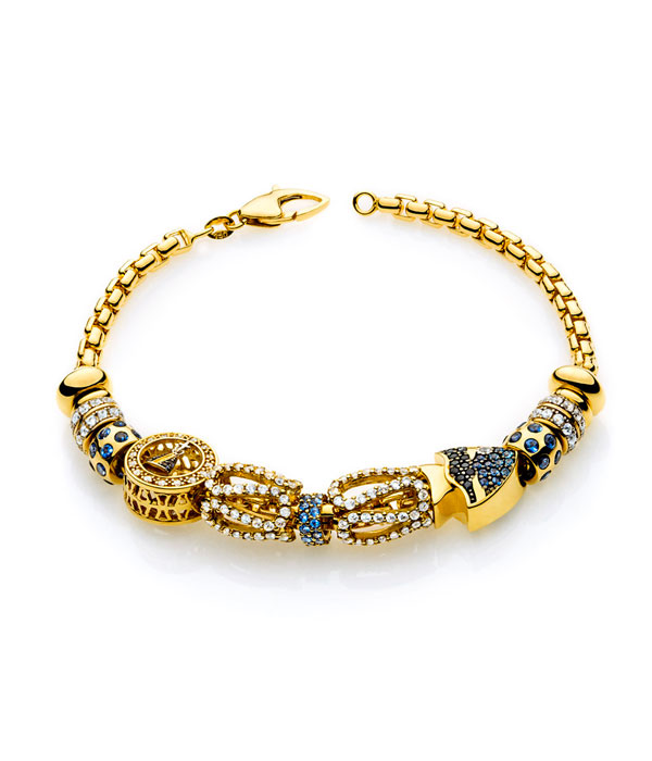 Pulseira de ouro amarelo 18K