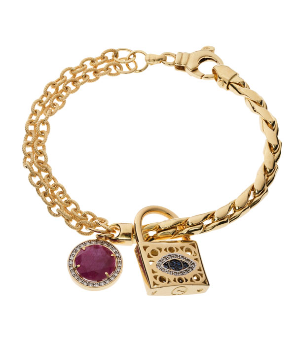 Pulseira de ouro amarelo 18K