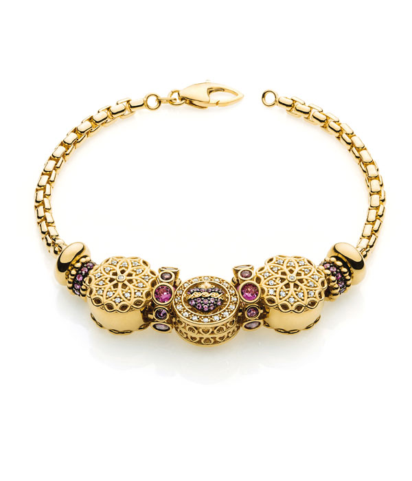 Pulseira de ouro amarelo 18K